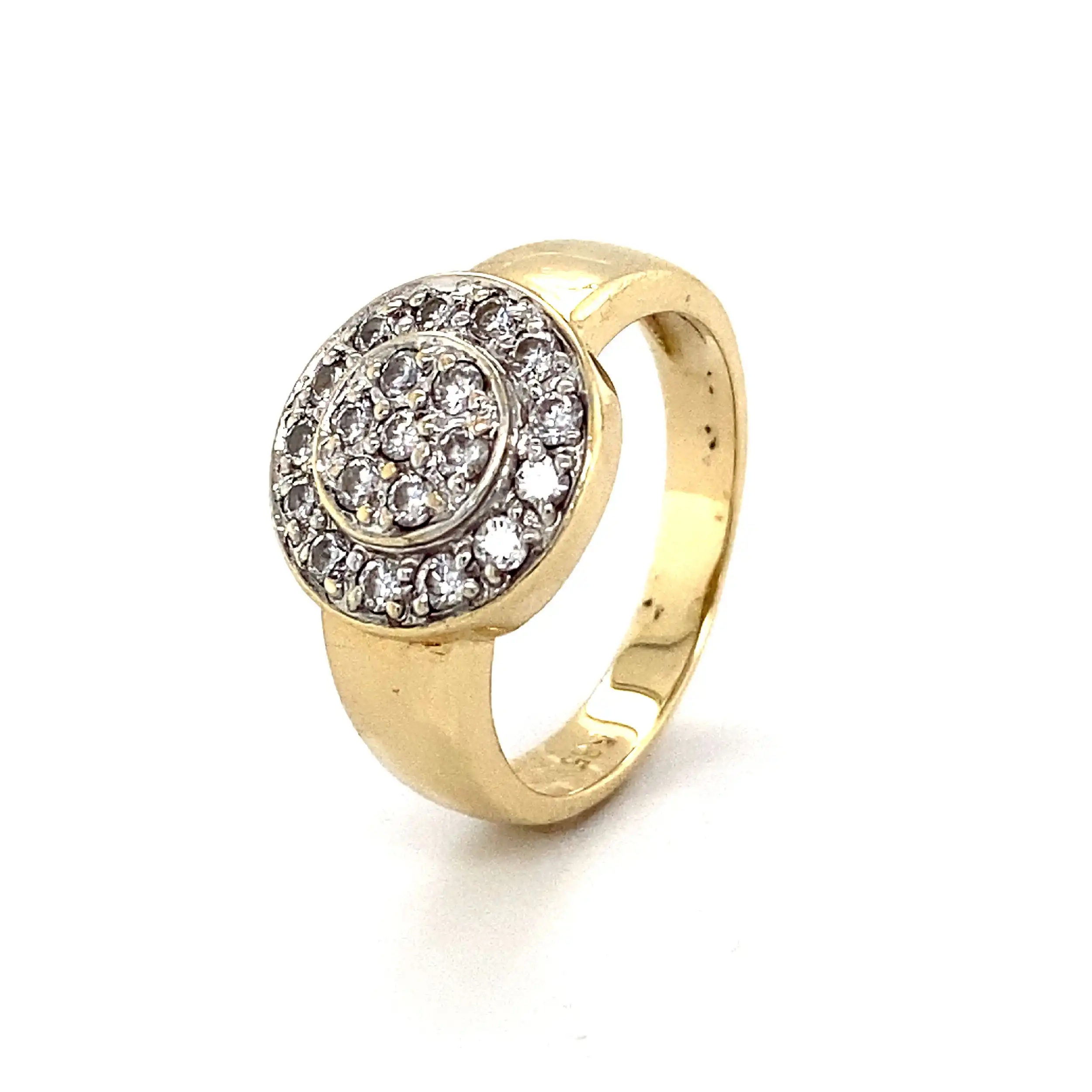 Ring Bicolor mit Brillanten Ring Bicolor mit Brillanten