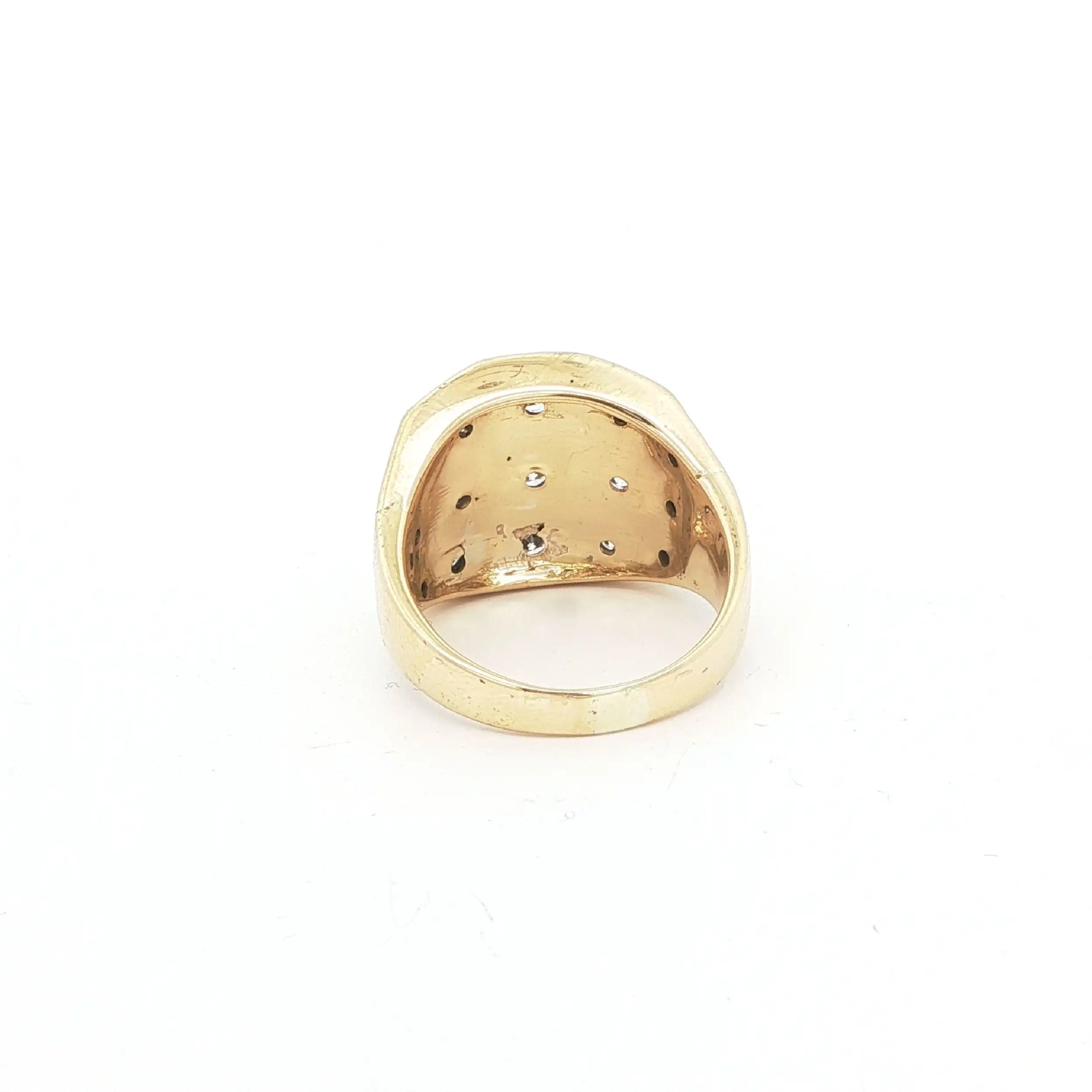 Ring Bicolor mit Brillanten Ring Bicolor mit Brillanten