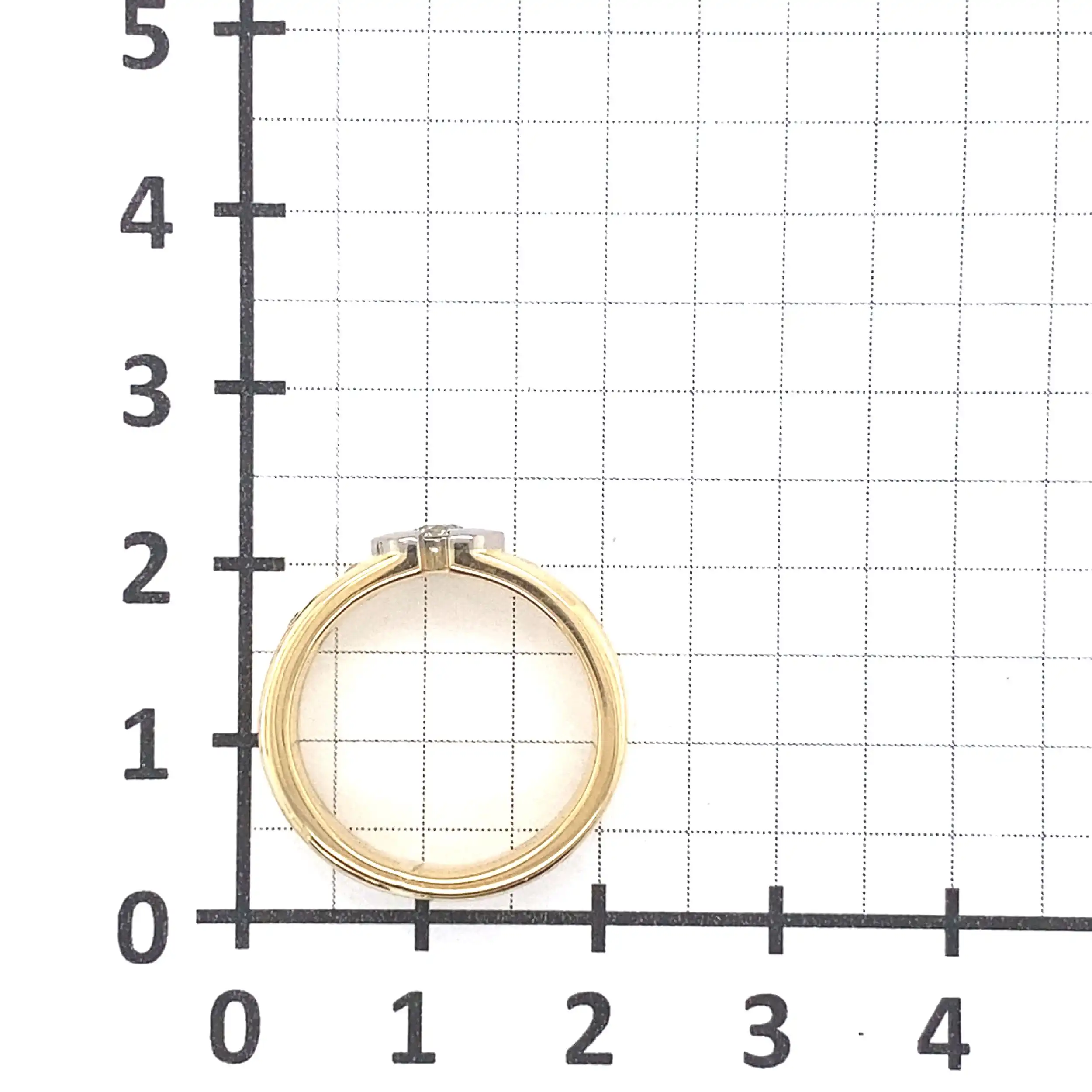 Ring Bicolor mit Brillanten Ring Bicolor mit Brillanten
