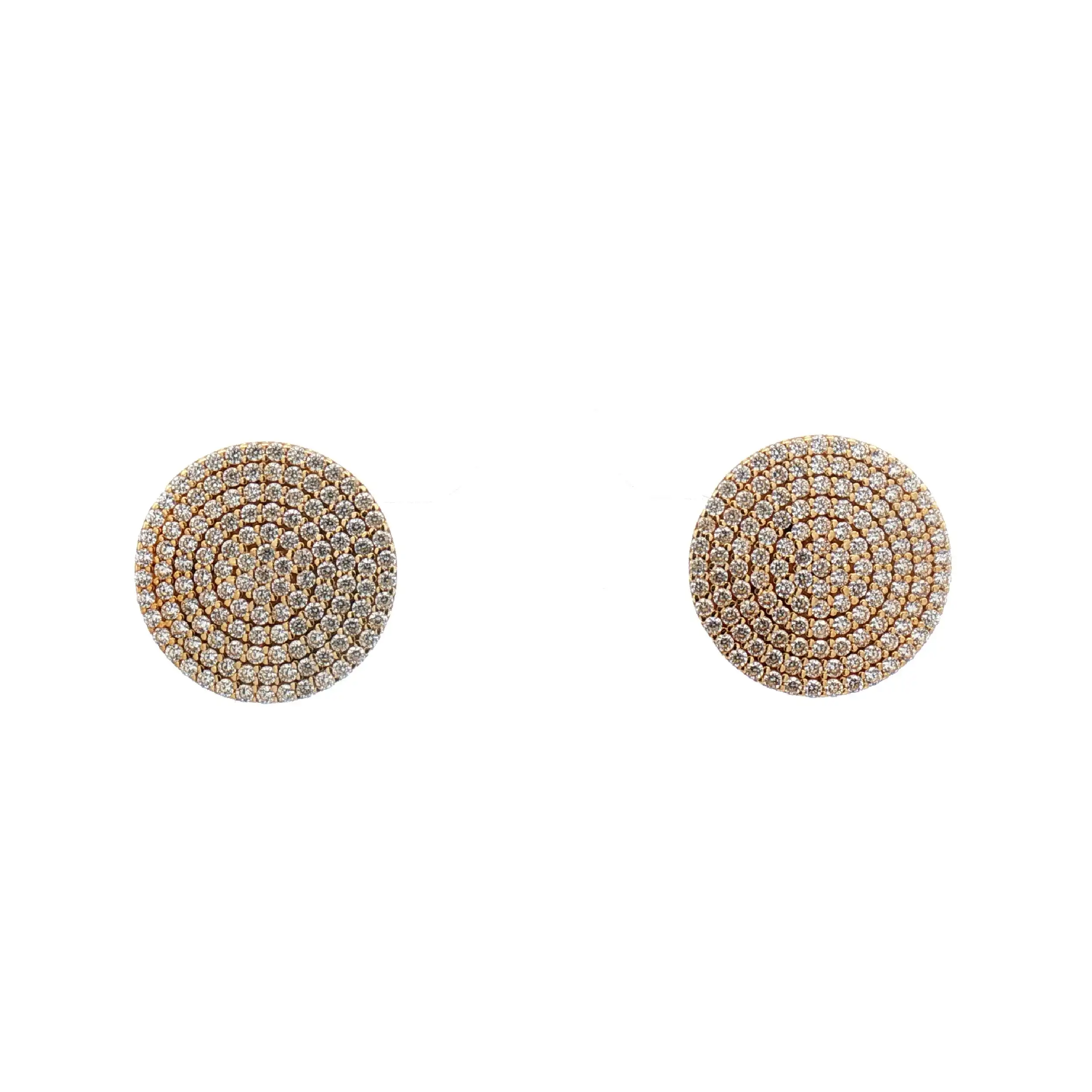 Ohrstecker Gelbgold mit Zirkonia Ohrstecker Gelbgold mit Zirkonia