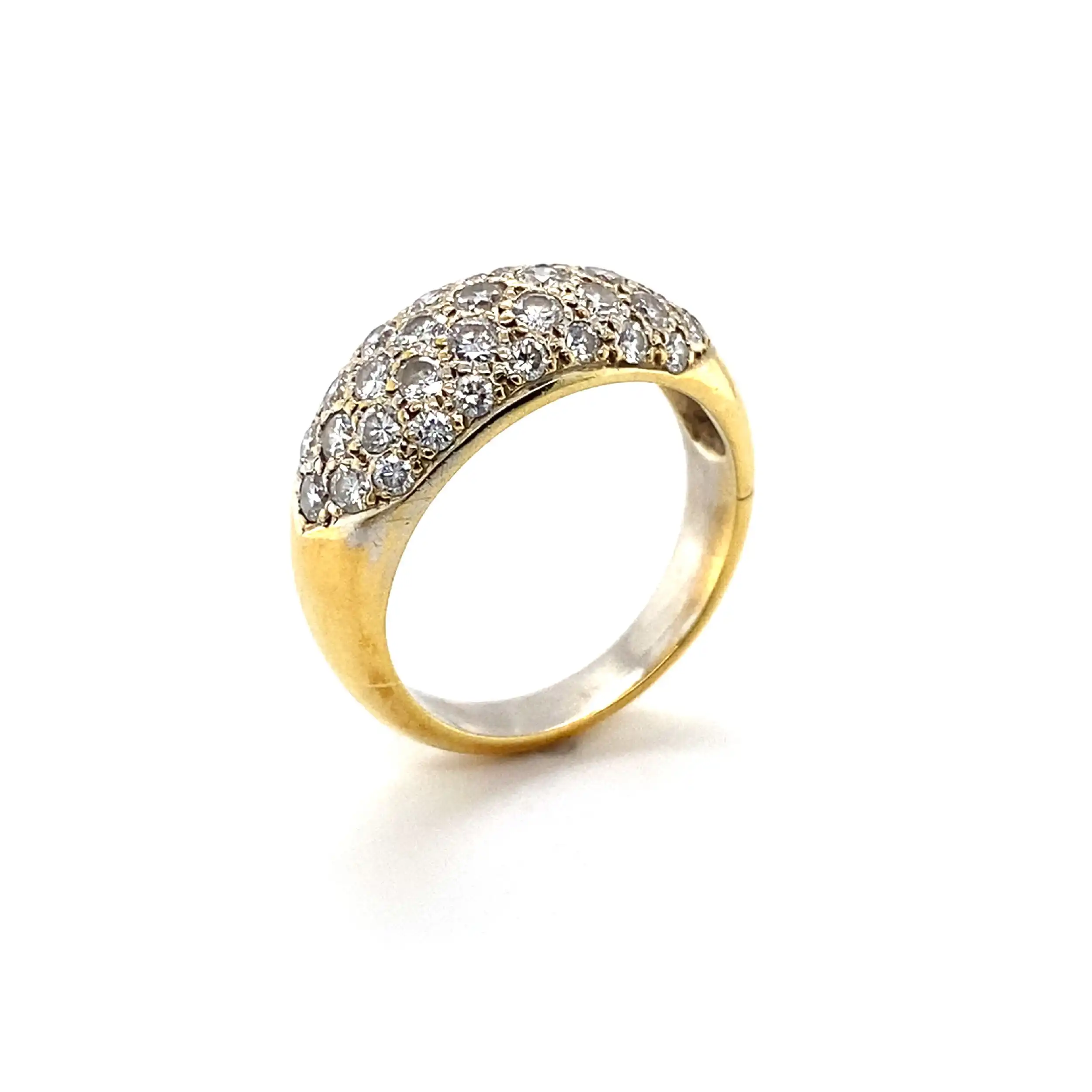 Ring Gelbgold mit Brillanten ca. 1,1 ct Ring Gelbgold mit Brillanten ca. 1,1 ct