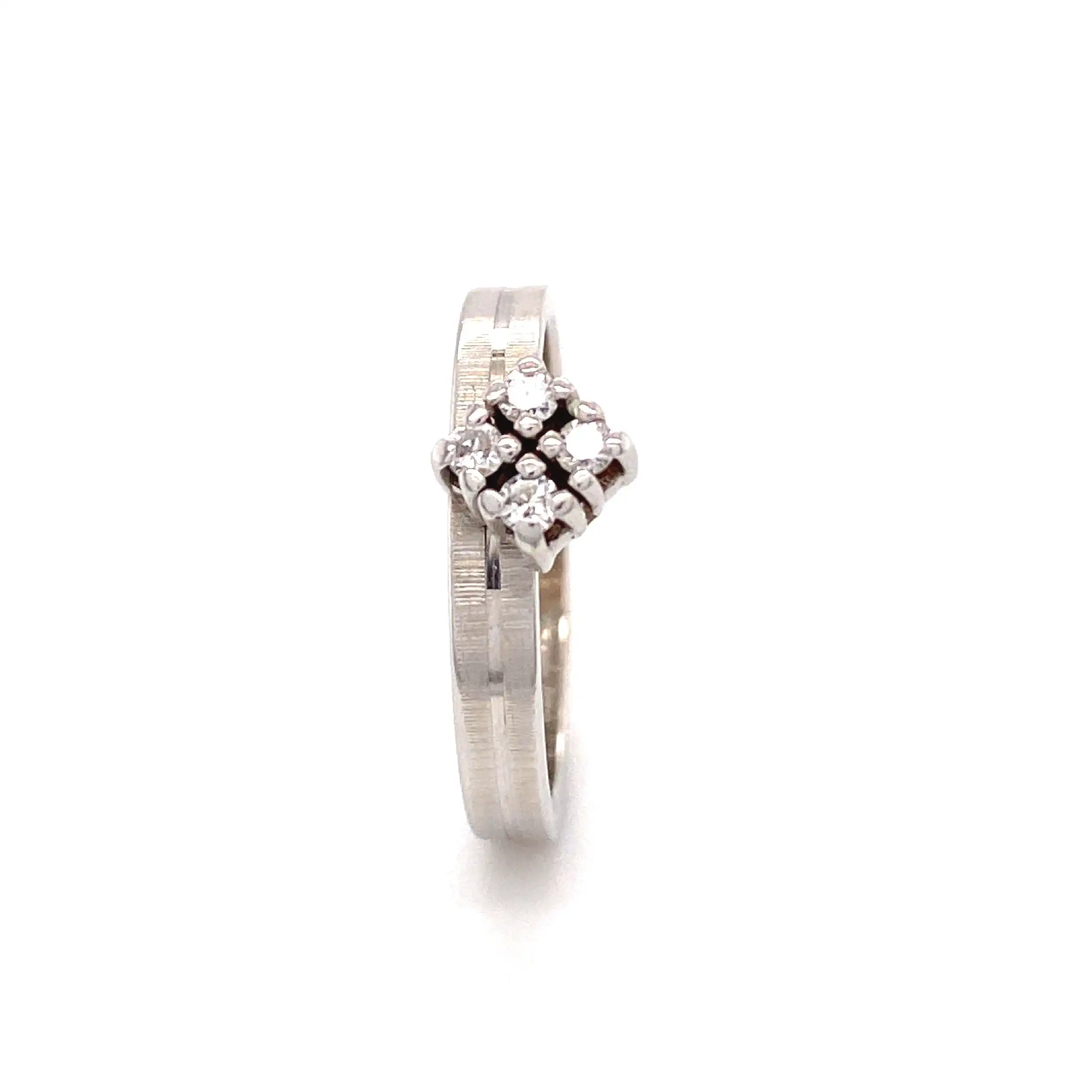 Ring Weißgold mit Brillanten