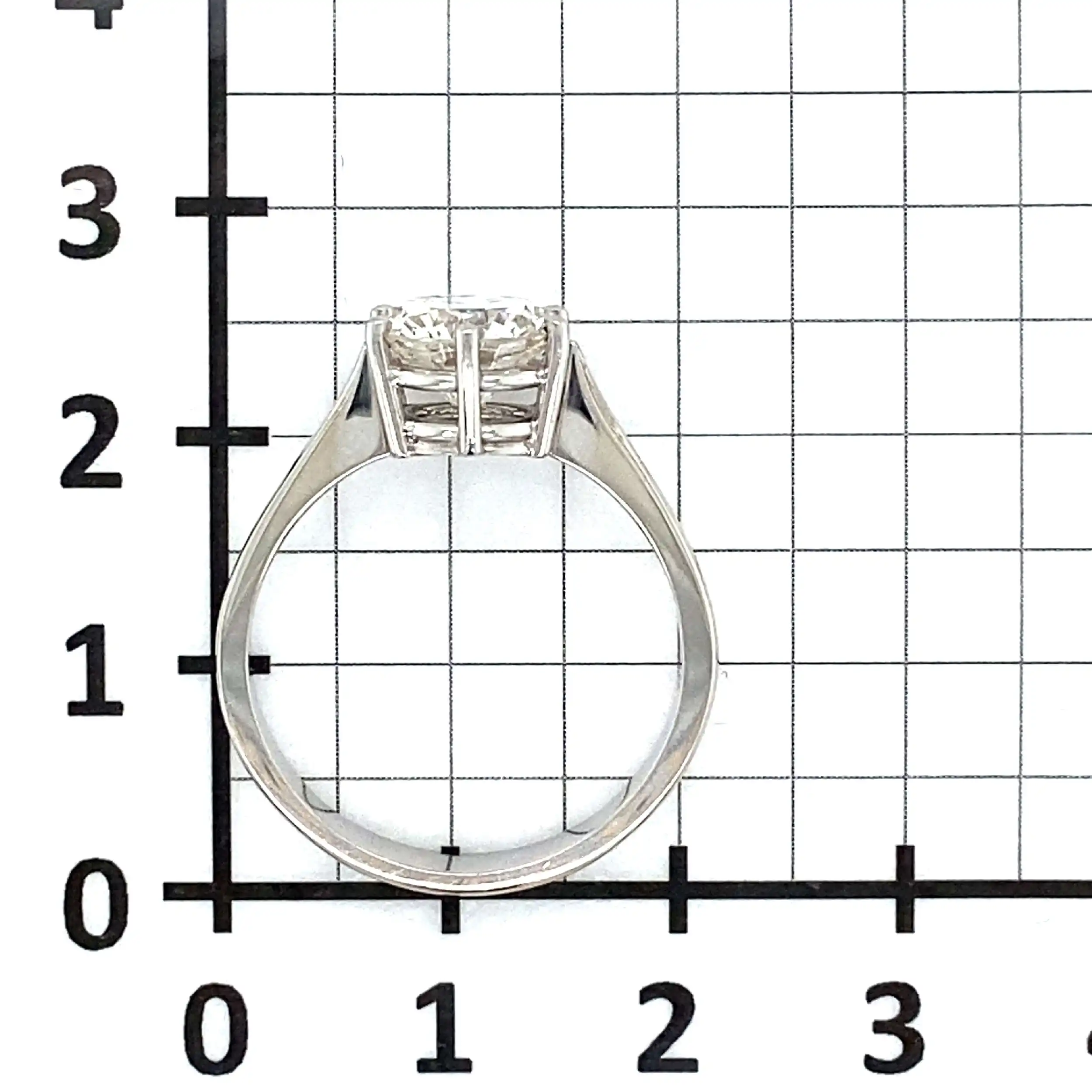 Ring Weißgold mit Brillant Solitär Ring Weißgold mit Brillant Solitär