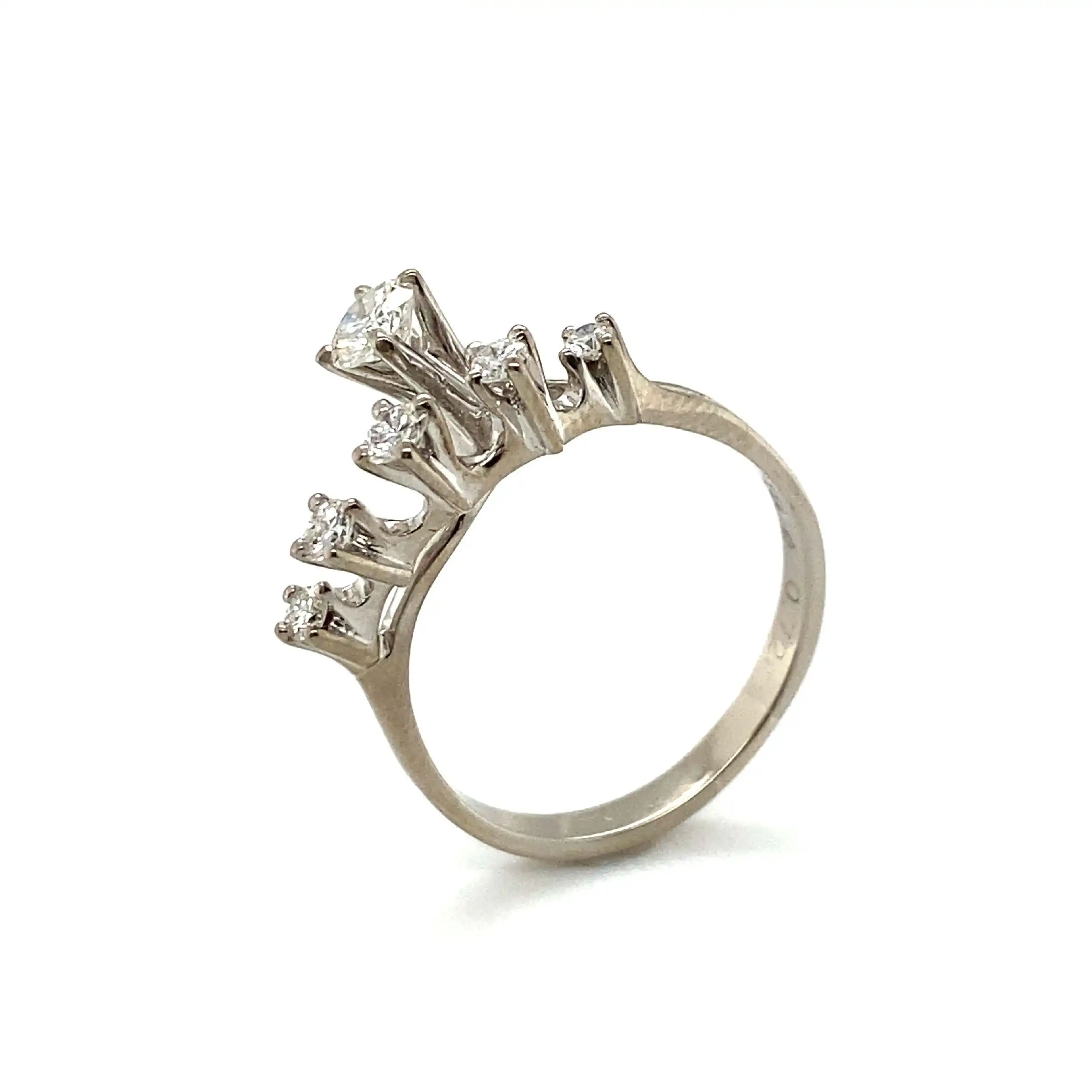 Ring Weißgold mit Brillanten