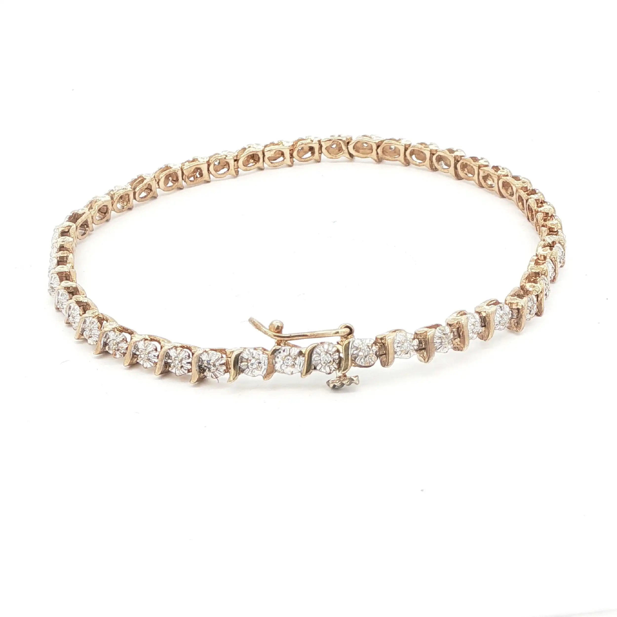 Armband Bicolor mit Diamanten