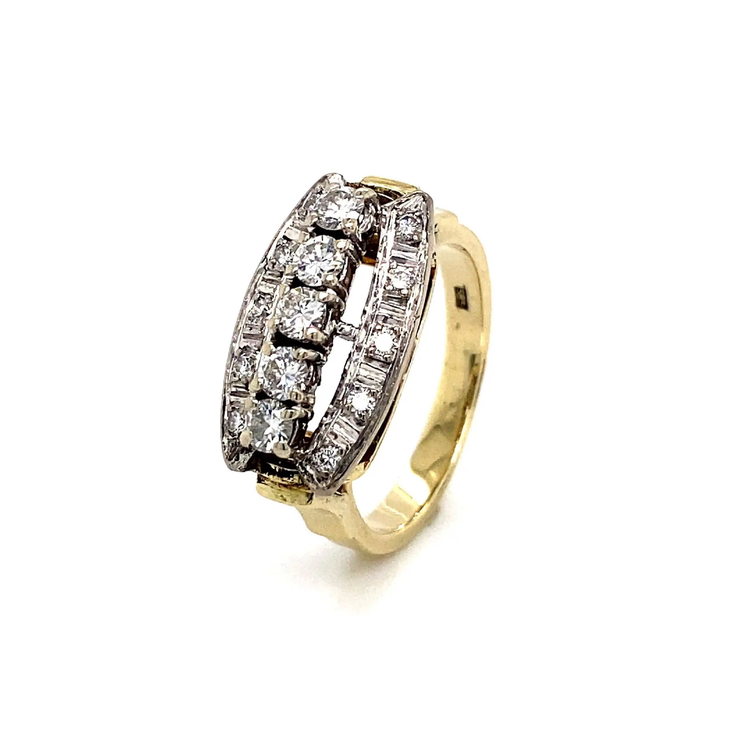 Ring mit 15 Brillanten Ring mit 15 Brillanten