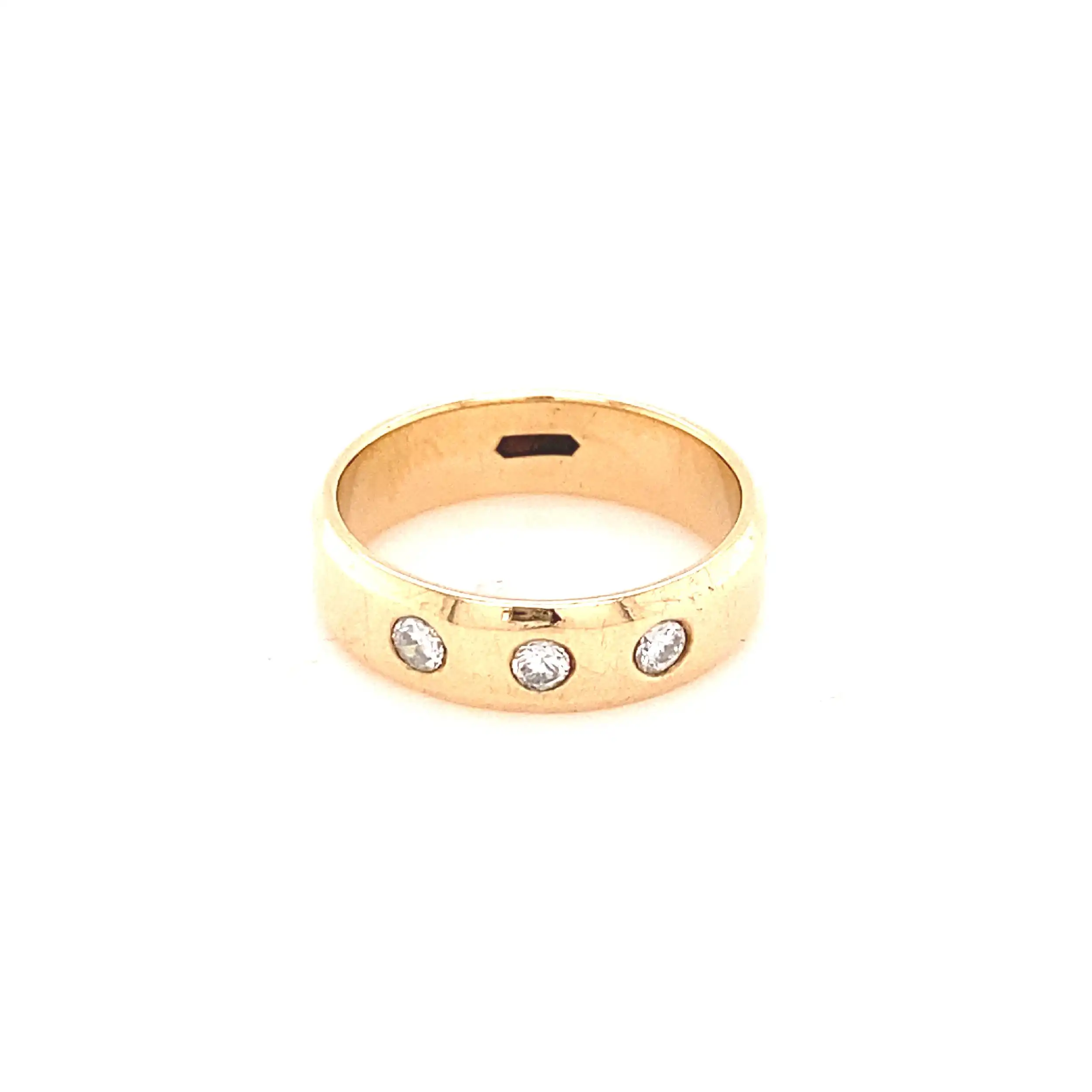 Ring Gelbgold mit Brillanten Ring Gelbgold mit Brillanten