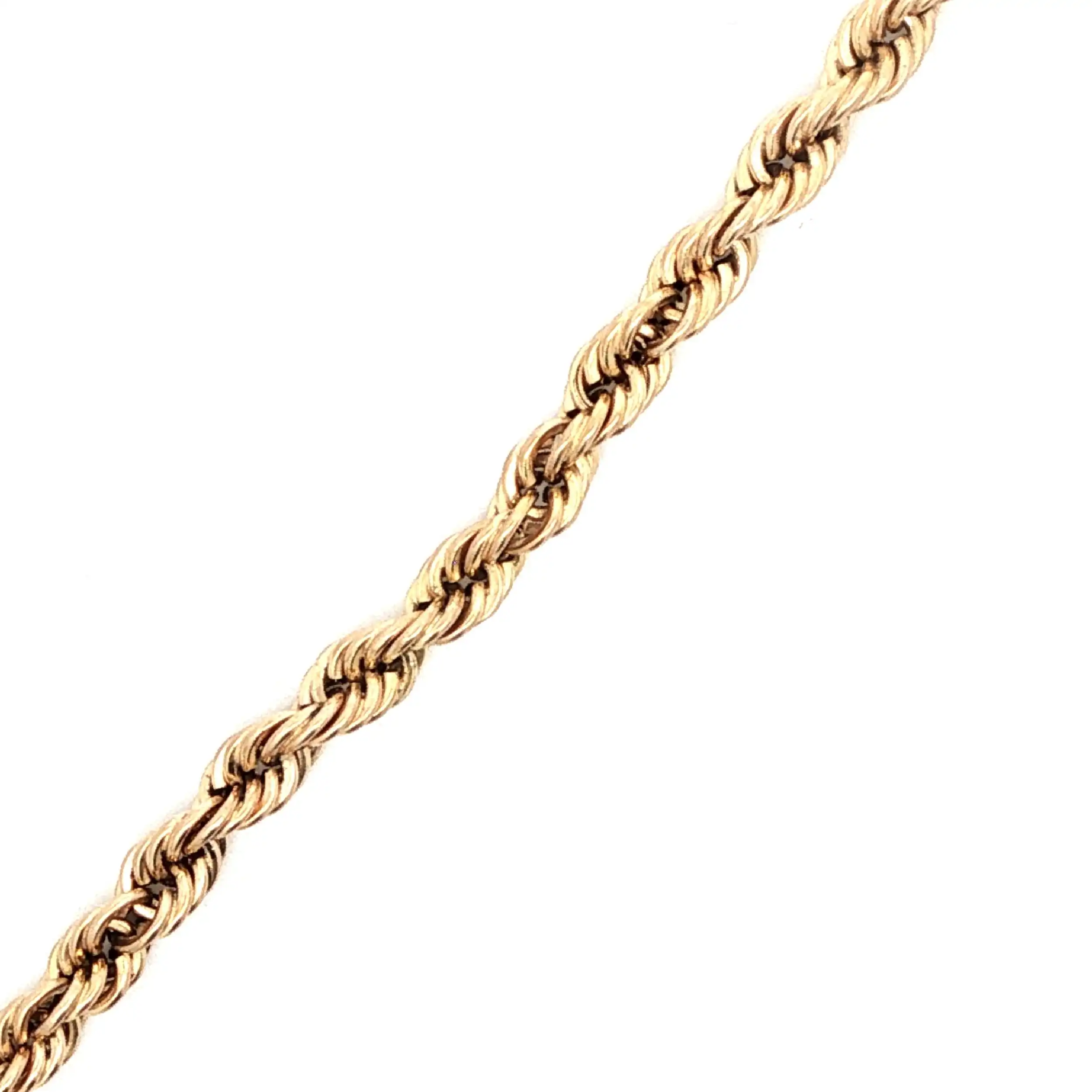 Kordelarmband Gelbgold