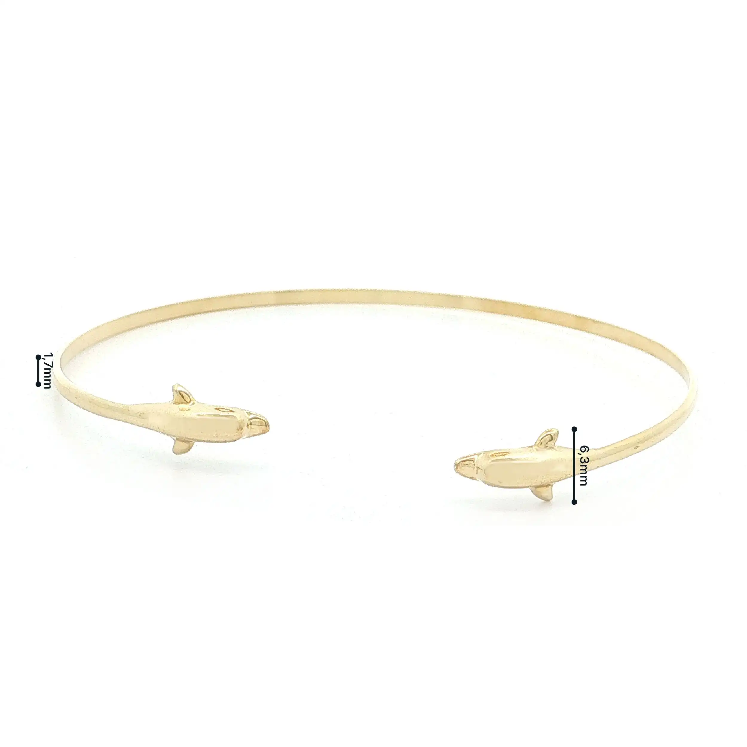 Armreif Gelbgold "Delfin" Armreif Gelbgold "Delfin"
