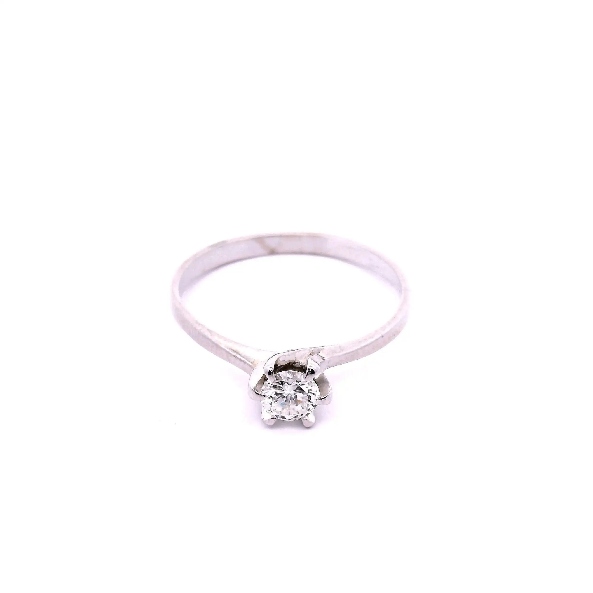 Ring Weißgold mit Brillant