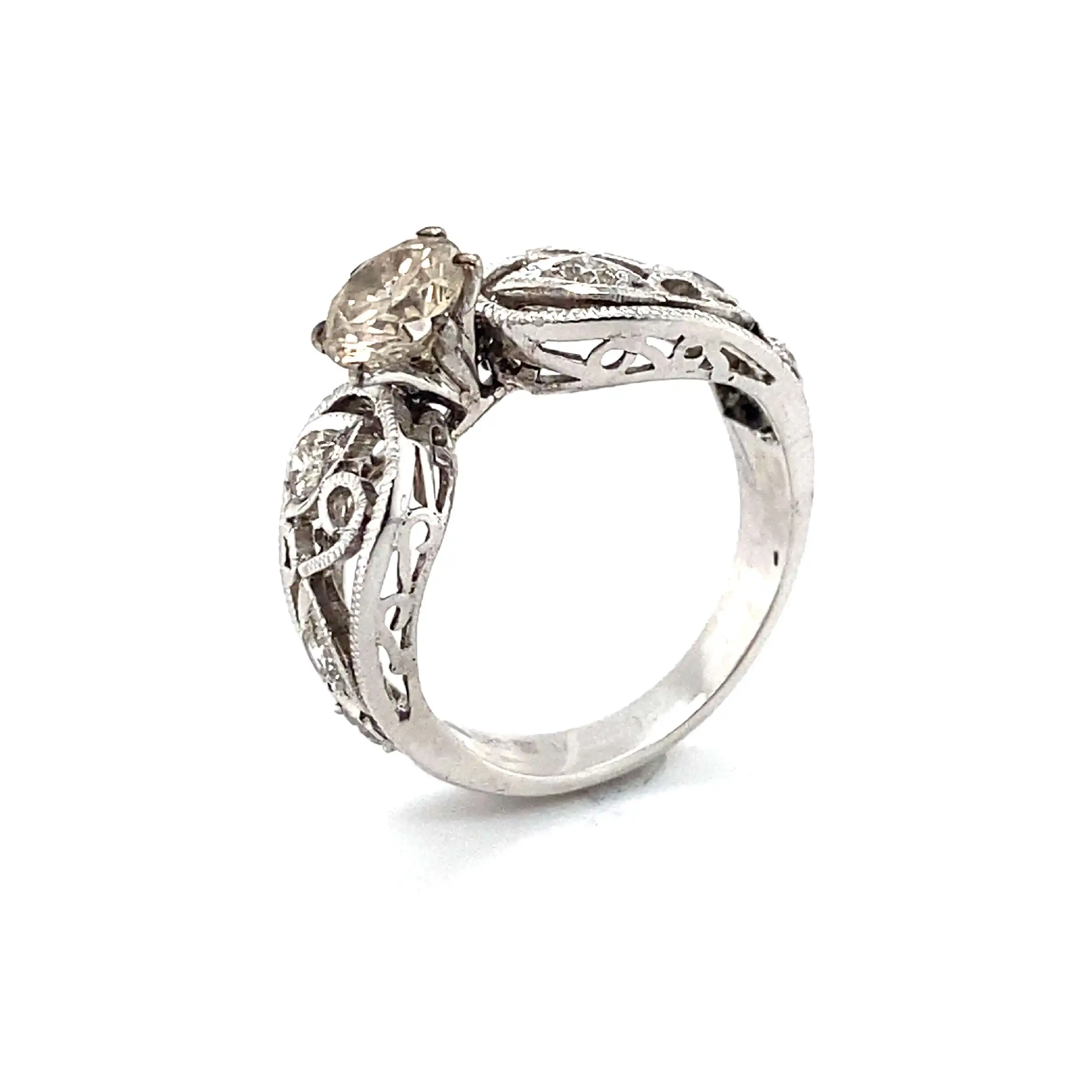 Ring Weißgold mit Brillanten ca. 1,50 ct Ring Weißgold mit Brillanten ca. 1,50 ct