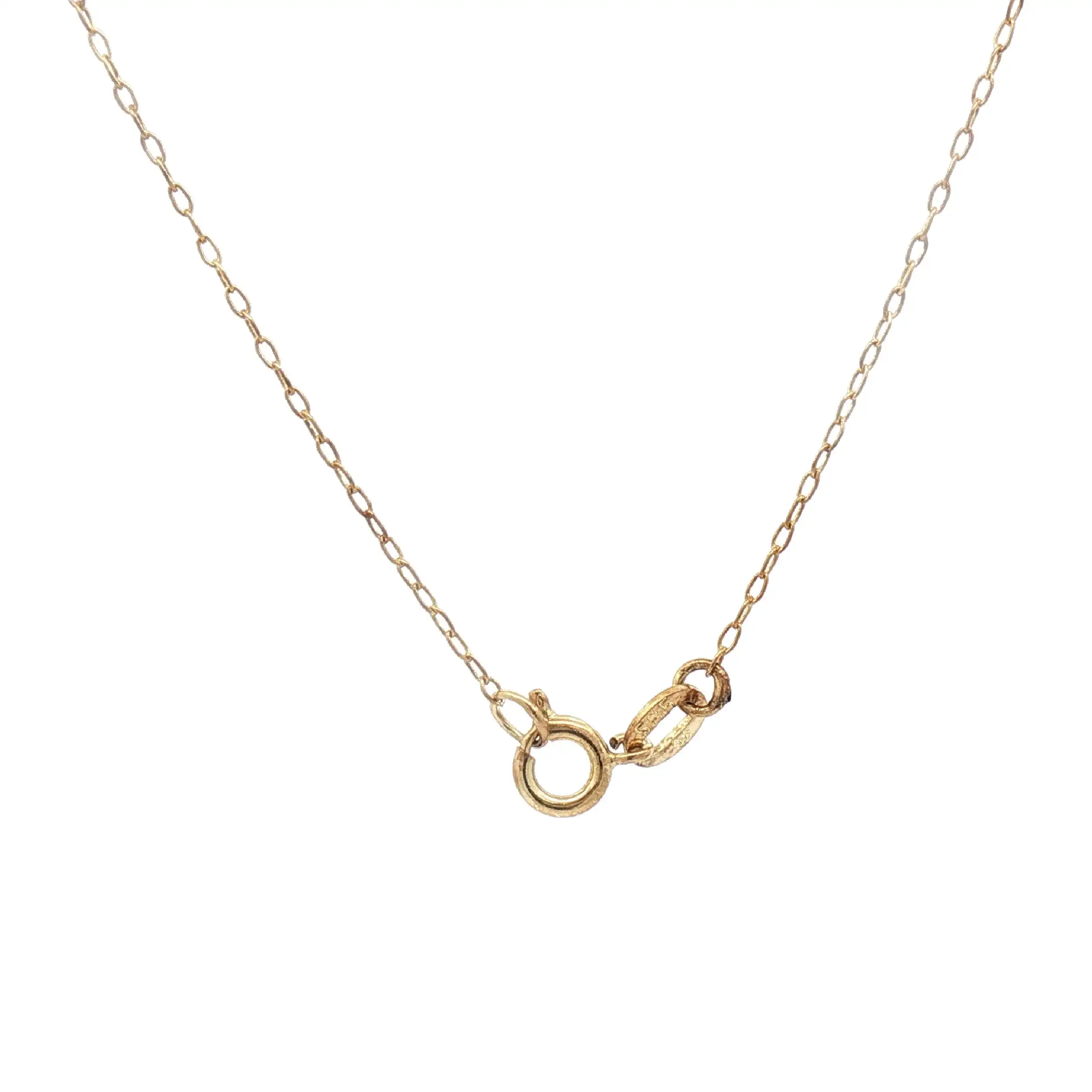 Ankerkette Gelbgold