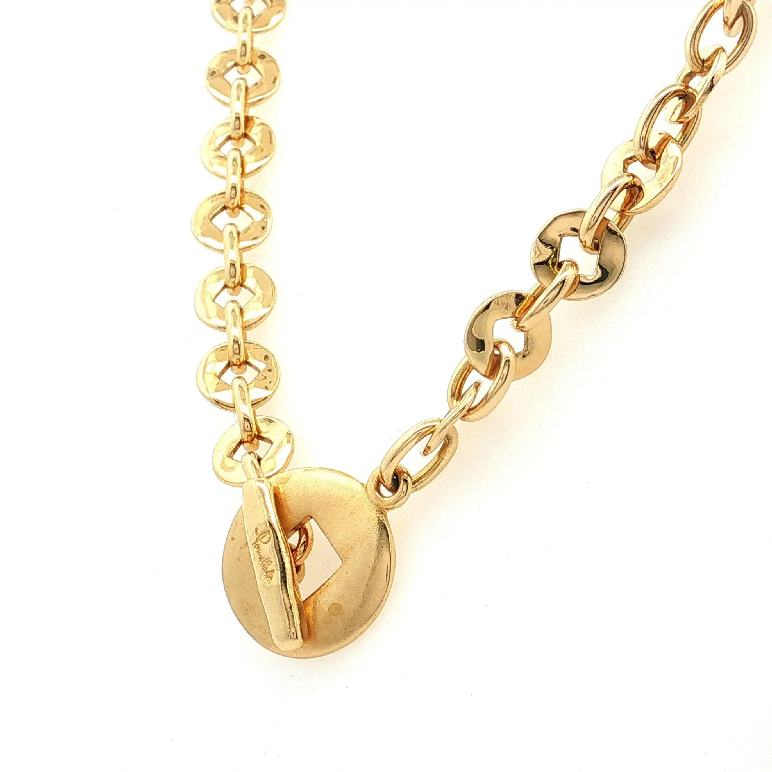Collier Gelbgold Pomellato Square